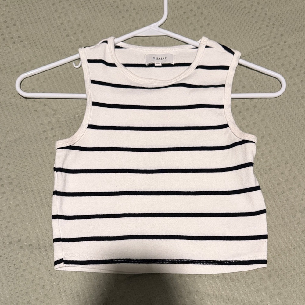 Striped Sleeveless Top